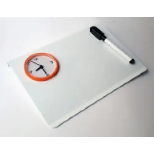 M1201-Table Clock + Writing Board - simple